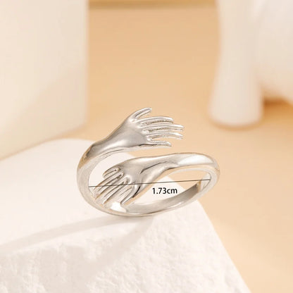 Open hug ring for couples ❤️