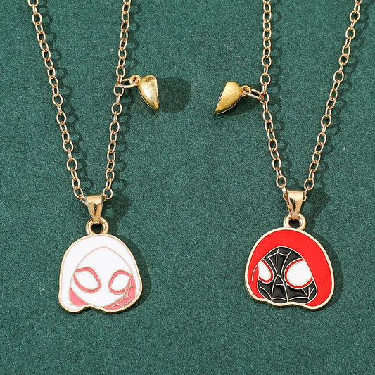 ﻿Marvel Spiderman Magnetic Necklace😋