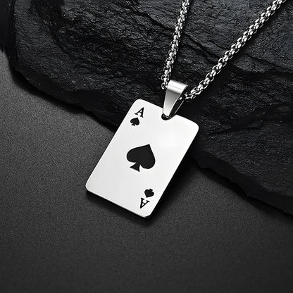 Paired card pendant ♥️♠️